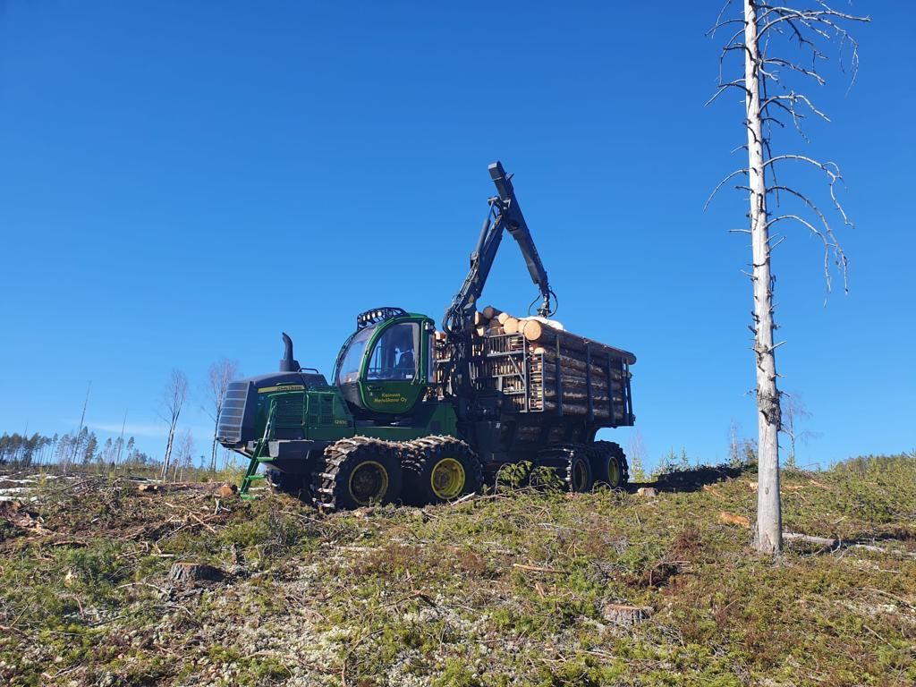 kainuun metsäkone kalusto