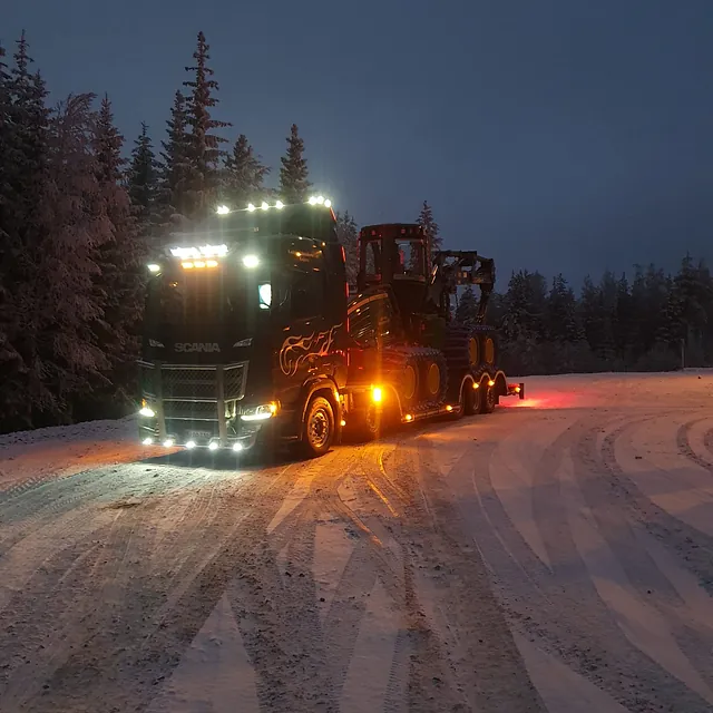kainuun metsäkone kalusto