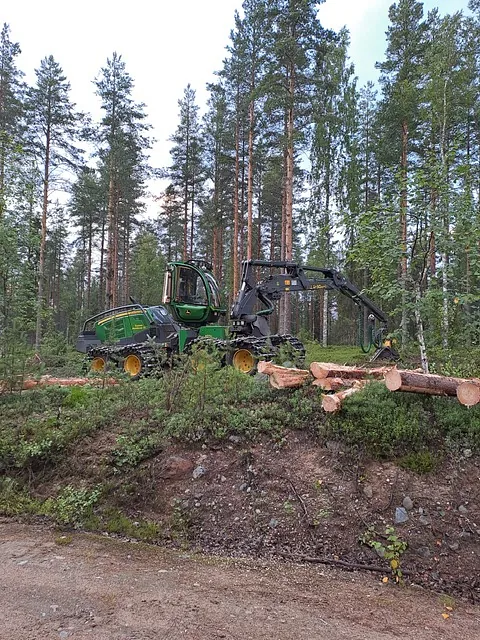 kainuun metsäkone kalusto
