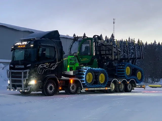 kainuun metsäkone kalusto